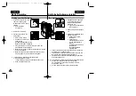 Предварительный просмотр 28 страницы Samsung VP-D200 Owner'S Instruction Manual