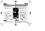 Предварительный просмотр 33 страницы Samsung VP-D200 Owner'S Instruction Manual