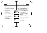 Предварительный просмотр 47 страницы Samsung VP-D200 Owner'S Instruction Manual