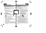 Предварительный просмотр 56 страницы Samsung VP-D200 Owner'S Instruction Manual