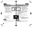 Предварительный просмотр 62 страницы Samsung VP-D200 Owner'S Instruction Manual