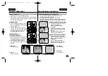 Предварительный просмотр 63 страницы Samsung VP-D200 Owner'S Instruction Manual