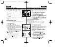 Предварительный просмотр 66 страницы Samsung VP-D200 Owner'S Instruction Manual