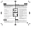 Предварительный просмотр 75 страницы Samsung VP-D200 Owner'S Instruction Manual