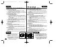 Предварительный просмотр 82 страницы Samsung VP-D200 Owner'S Instruction Manual