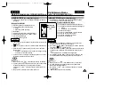 Предварительный просмотр 83 страницы Samsung VP-D200 Owner'S Instruction Manual