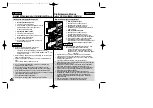 Предварительный просмотр 84 страницы Samsung VP-D200 Owner'S Instruction Manual