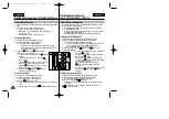 Предварительный просмотр 90 страницы Samsung VP-D200 Owner'S Instruction Manual