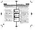 Предварительный просмотр 94 страницы Samsung VP-D200 Owner'S Instruction Manual