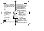 Предварительный просмотр 96 страницы Samsung VP-D200 Owner'S Instruction Manual