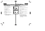 Предварительный просмотр 98 страницы Samsung VP-D200 Owner'S Instruction Manual