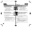 Предварительный просмотр 20 страницы Samsung VP-D30(i) Owner'S Instruction Book