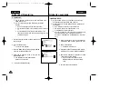 Предварительный просмотр 54 страницы Samsung VP-D30(i) Owner'S Instruction Book