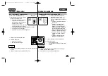 Предварительный просмотр 61 страницы Samsung VP-D30(i) Owner'S Instruction Book