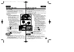 Предварительный просмотр 63 страницы Samsung VP-D30(i) Owner'S Instruction Book