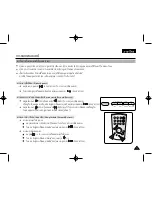 Предварительный просмотр 73 страницы Samsung VP-D310 Manual