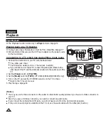 Preview for 64 page of Samsung VP-D361 Owner'S Instruction Book