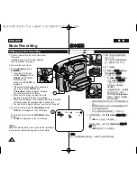 Предварительный просмотр 34 страницы Samsung VP-D371(i) Owner'S Instruction Manual