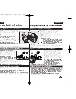 Preview for 5 page of Samsung VP-D371W(i) Owner'S Instruction Book