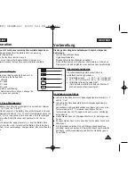 Preview for 17 page of Samsung VP-D371W(i) Owner'S Instruction Book