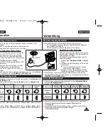 Предварительный просмотр 19 страницы Samsung VP-D371W(i) Owner'S Instruction Book