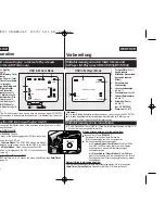 Предварительный просмотр 22 страницы Samsung VP-D371W(i) Owner'S Instruction Book