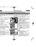 Preview for 30 page of Samsung VP-D371W(i) Owner'S Instruction Book