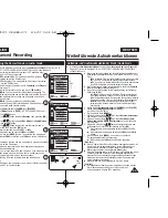 Preview for 43 page of Samsung VP-D371W(i) Owner'S Instruction Book