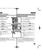 Preview for 49 page of Samsung VP-D371W(i) Owner'S Instruction Book