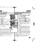 Preview for 53 page of Samsung VP-D371W(i) Owner'S Instruction Book