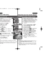 Preview for 54 page of Samsung VP-D371W(i) Owner'S Instruction Book