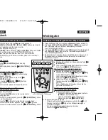 Preview for 61 page of Samsung VP-D371W(i) Owner'S Instruction Book