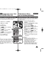 Preview for 75 page of Samsung VP-D371W(i) Owner'S Instruction Book