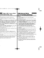 Preview for 84 page of Samsung VP-D371W(i) Owner'S Instruction Book