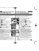 Preview for 85 page of Samsung VP-D371W(i) Owner'S Instruction Book