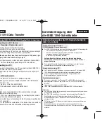 Preview for 91 page of Samsung VP-D371W(i) Owner'S Instruction Book