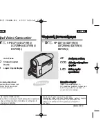 Samsung VP-D375W Owner'S Instruction Manual preview