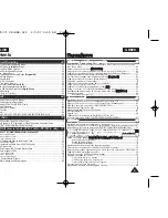 Предварительный просмотр 3 страницы Samsung VP-D375W Owner'S Instruction Manual