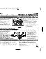 Предварительный просмотр 5 страницы Samsung VP-D375W Owner'S Instruction Manual