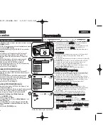 Предварительный просмотр 20 страницы Samsung VP-D375W Owner'S Instruction Manual