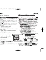 Предварительный просмотр 50 страницы Samsung VP-D375W Owner'S Instruction Manual