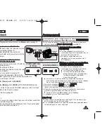 Предварительный просмотр 65 страницы Samsung VP-D375W Owner'S Instruction Manual