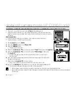 Preview for 92 page of Samsung VP-D381( i ) User Manual