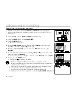 Preview for 58 page of Samsung VP-D381 User Manual