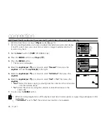 Preview for 72 page of Samsung VP-D381 User Manual