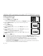 Preview for 86 page of Samsung VP-D381 User Manual