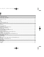 Предварительный просмотр 2 страницы Samsung VP-D461 Owner'S Instruction Book