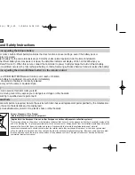 Предварительный просмотр 10 страницы Samsung VP-D461 Owner'S Instruction Book