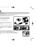 Предварительный просмотр 20 страницы Samsung VP-D461 Owner'S Instruction Book