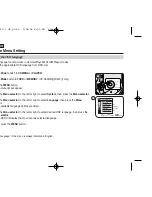 Предварительный просмотр 26 страницы Samsung VP-D461 Owner'S Instruction Book